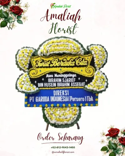 Papan Bunga Duka di Dawan Kelod