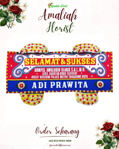 Karangan Bunga Ucapan Selamat di Dawan Kelod